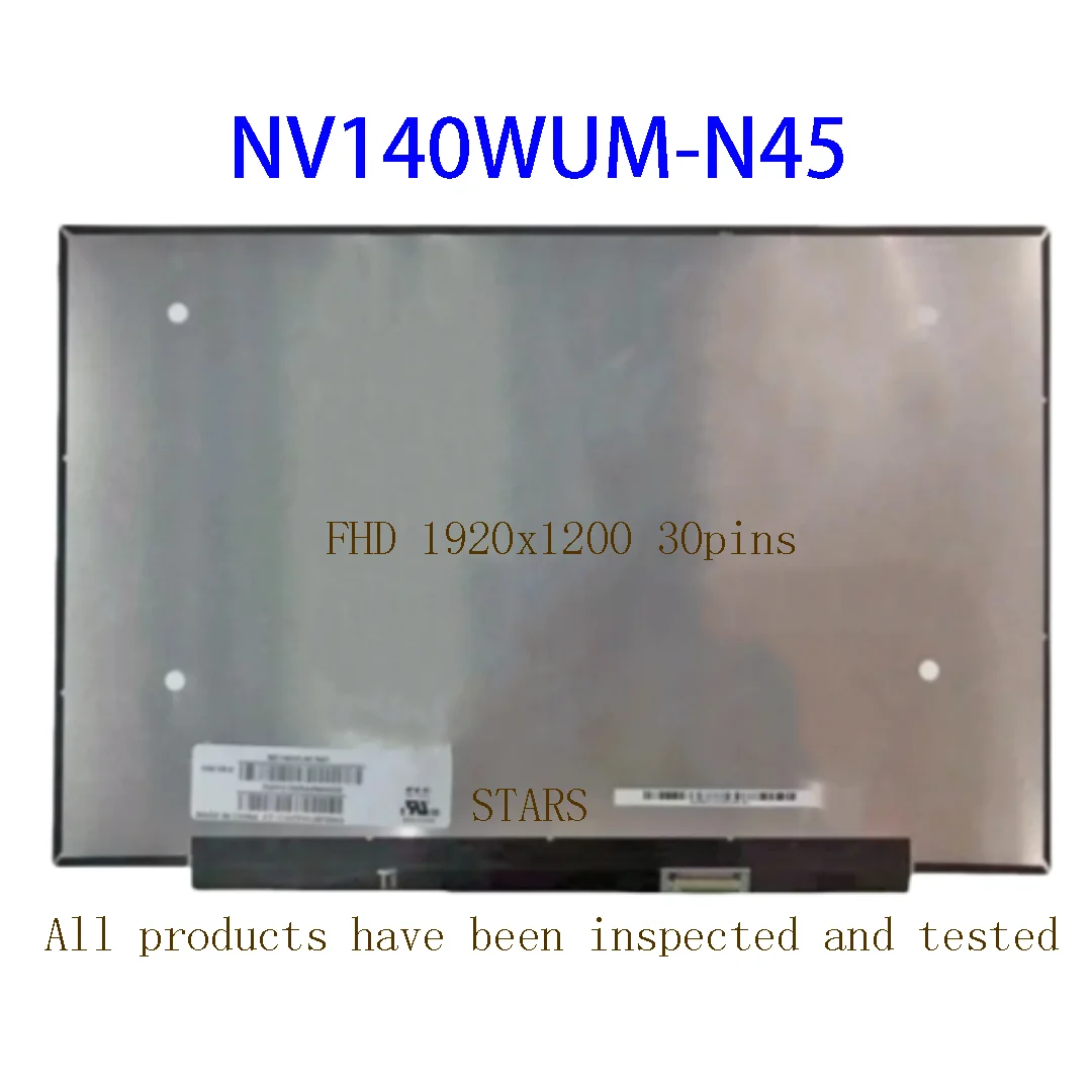 NV140WUM-N45 Ʈ LCD ȭ 16:10, NV140WUM N45 Ʈ, FHD 1920x1200 eDP 30 , 14.0 ġ